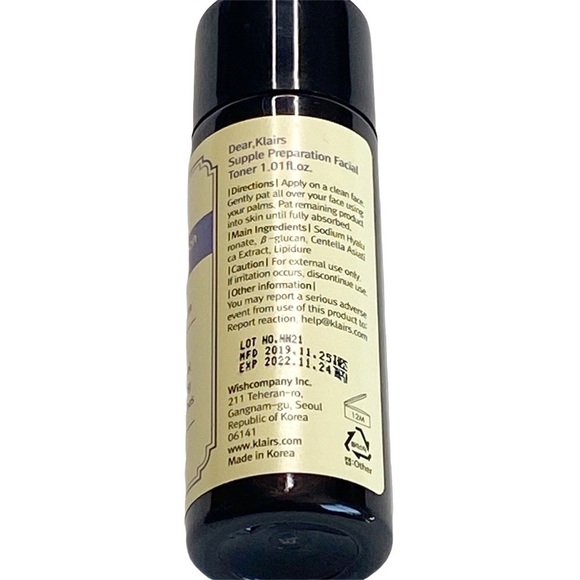 FREE w/$25 Order 𖦹 new Klairs ☀︎︎ Supple Preparation Facial Toner ☀︎︎ Travel ☀︎ - Picture 9 of 16